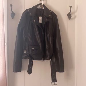 Vegan Leather Jacket